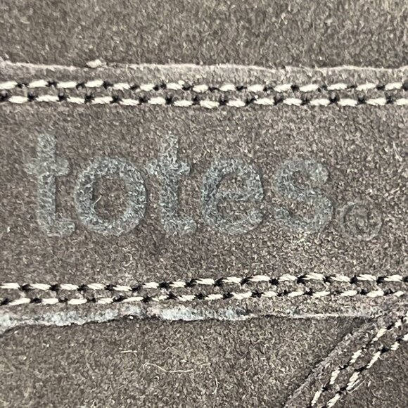 Totes Brown/Black Lined Mens Size 8 Weatherproof Waterproof Winter Duck Boots - Picture 8 of 10